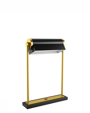 Artinox - Basel Tafellamp zwart messing - KOOT