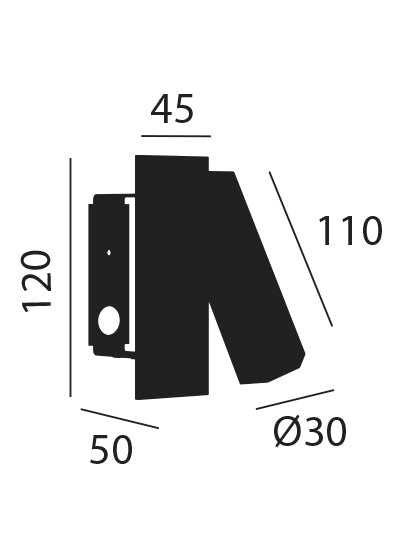 Artinox - Kandy Recess Leeslamp mat wit - KOOT