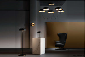 Artinox - Medusa Hanglamp / Plafondlamp zwart goud - KOOT