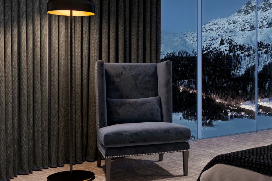 Artinox - Medusa Vloerlamp zwart goud - KOOT