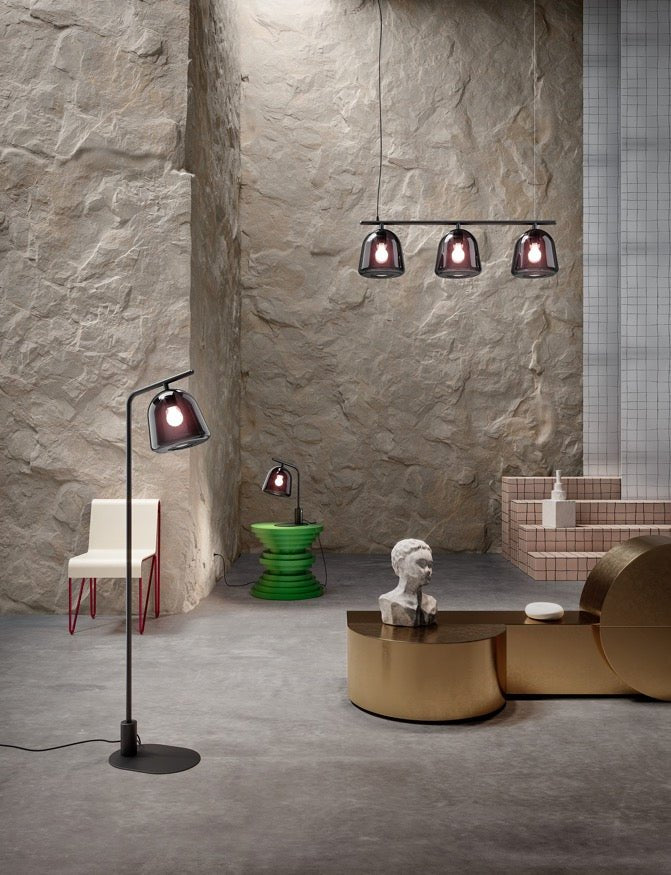 Artinox - Polo Vloerlamp zwart - KOOT