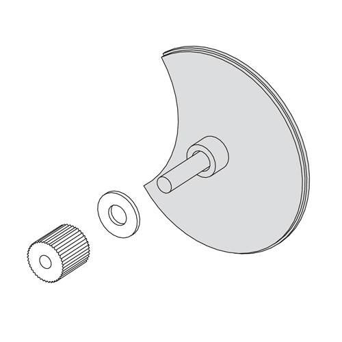 Astro -  Mirror Adaptor Kit 2 Gepolijst chroom Accessoires - KOOT