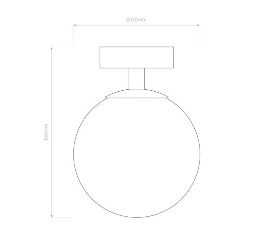 Astro - Denver Plafondlamp - KOOT