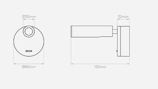 Astro - Enna Surface LED Wandlamp - KOOT