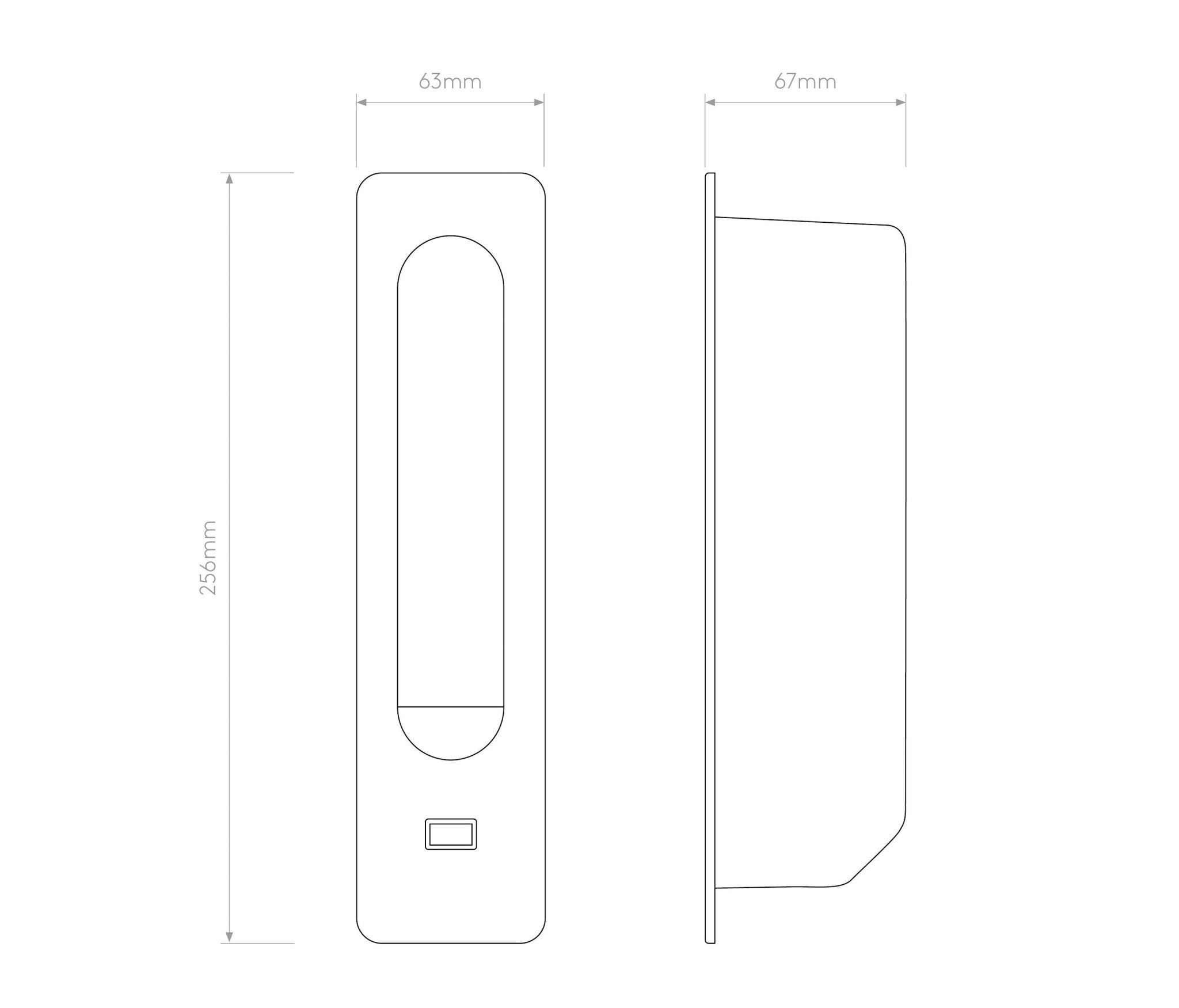 Astro - Keta USB Wandlamp - KOOT