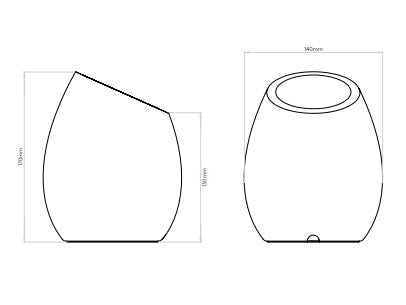 Astro - Limina tafellamp gips - KOOT