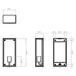 Astro - Messina 160 II wandlamp - KOOT