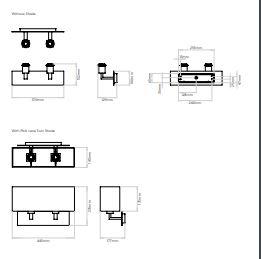 Astro - Park Lane Twin wandlamp - KOOT
