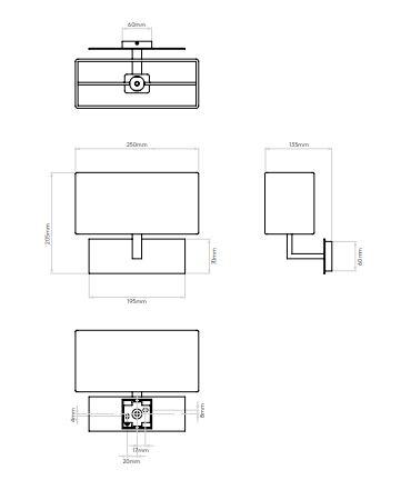 Astro - Park Lane wandlamp - KOOT
