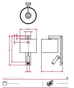 Astro - Ravello LED Reader E27 wandlamp - KOOT