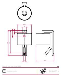 Astro - Ravello LED Reader E27 wandlamp - KOOT