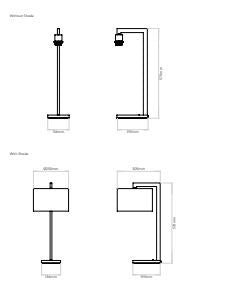 Astro - Ravello Table E27 tafellamp - KOOT