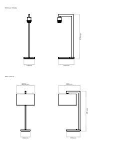 Astro - Ravello Table E27 tafellamp - KOOT