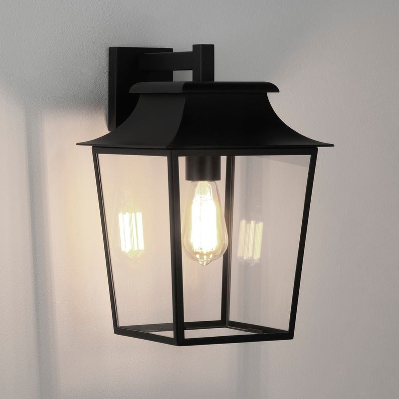 Astro - Richmond Wall Lantern 254 buiten wandlamp structuur zwart - KOOT