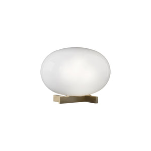 Oluce - Alba 265 tafellamp Satijn messing - KOOT