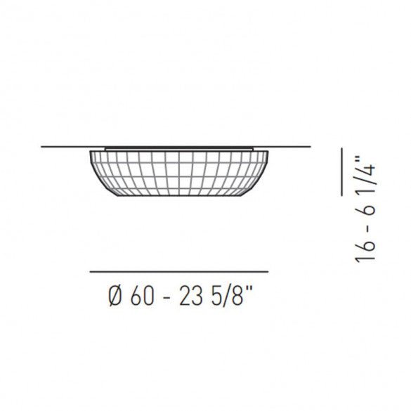 Axo - Bell 60 plafondlamp - KOOT