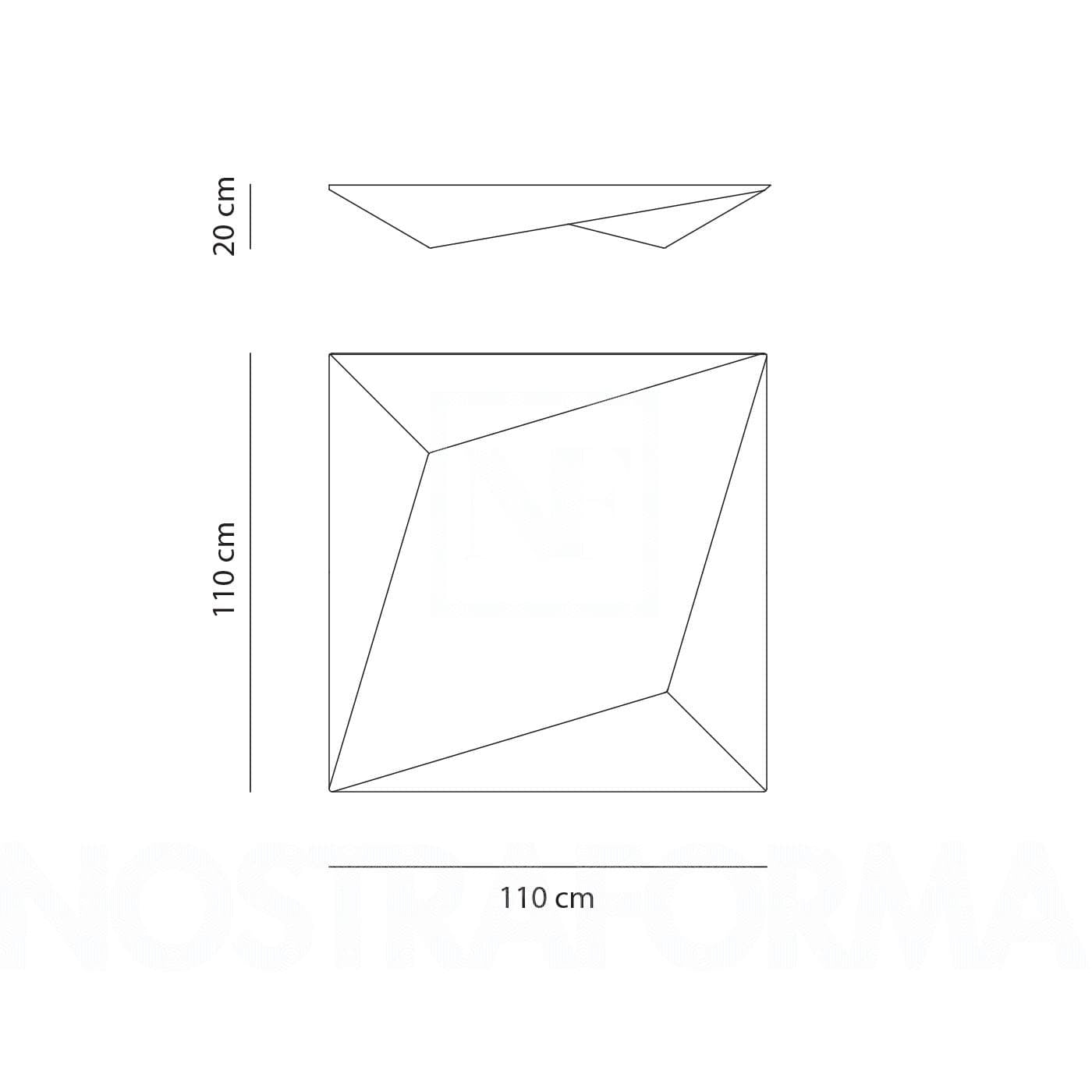 Axo - Ukiyo G plafondlamp - KOOT