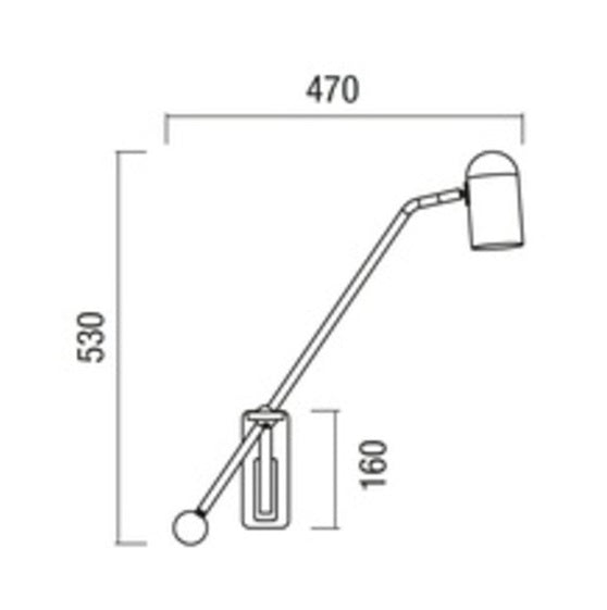 Bert Frank - Stasis Wandlamp - KOOT