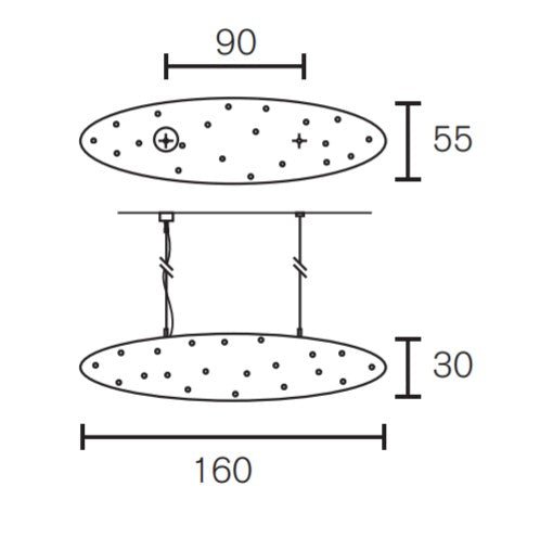 Brand van Egmond - Crystal Waters Cigar Hanglamp - KOOT