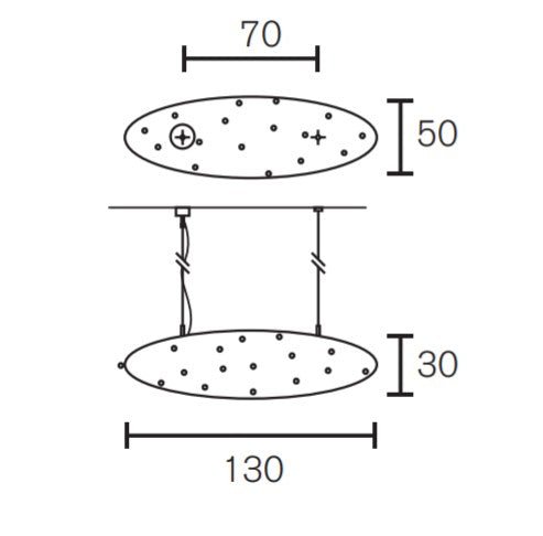 Brand van Egmond - Crystal Waters Cigar Hanglamp - KOOT