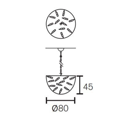 Brand van Egmond - Delphinium Ovaal Hanglamp - KOOT