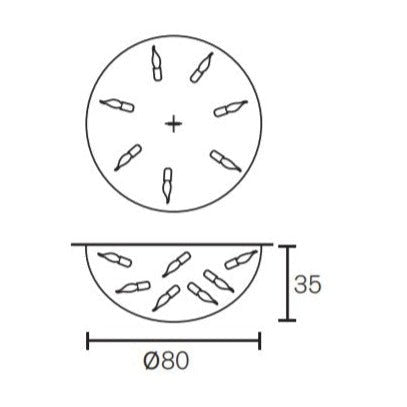 Brand van Egmond - Delphinium Plafondlamp - KOOT