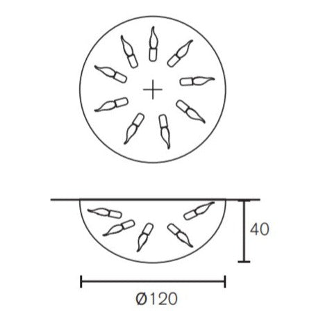 Brand van Egmond - Delphinium Plafondlamp - KOOT