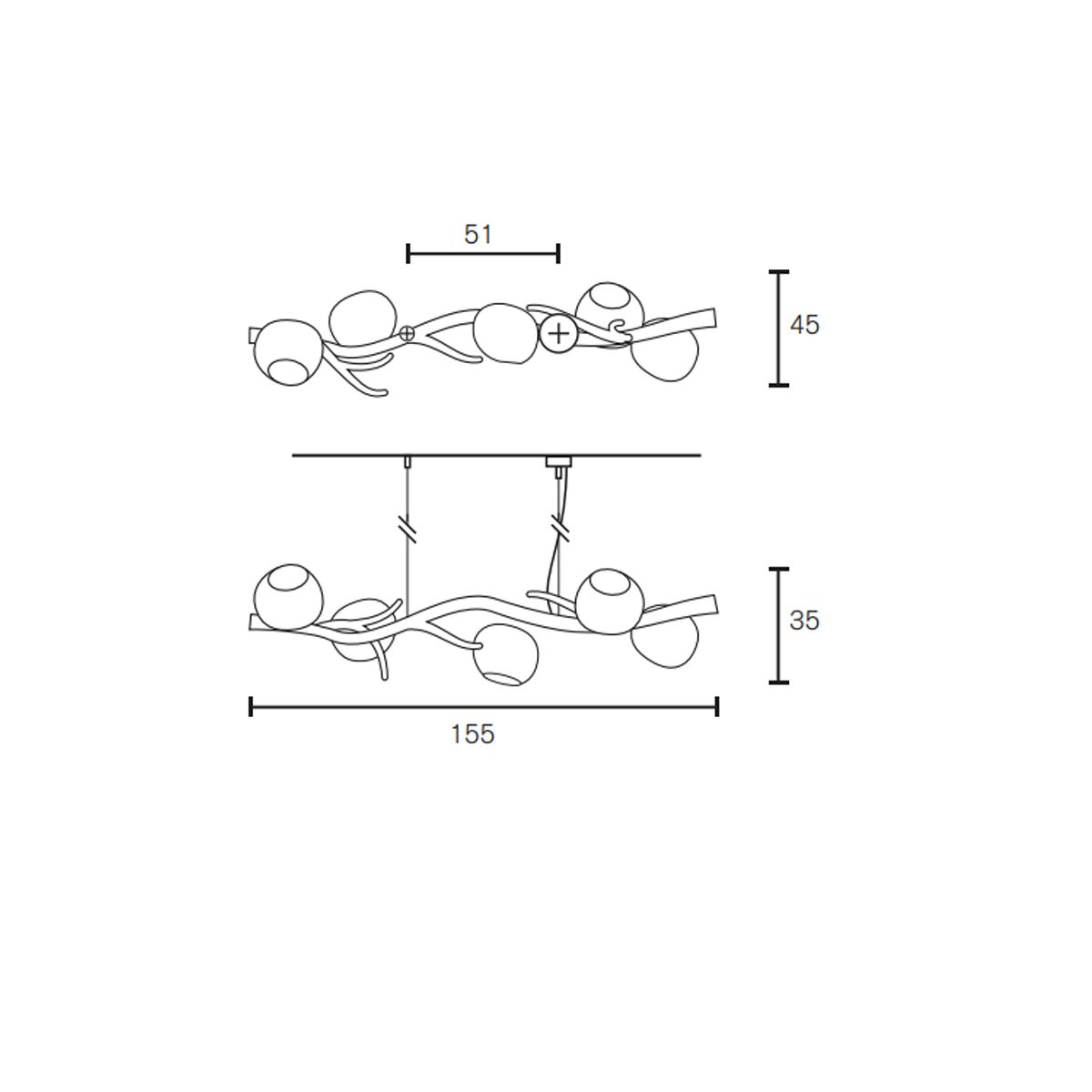 Brand van Egmond - Ersa Long Hanglamp - KOOT