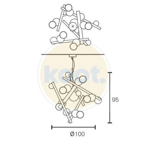 Brand van Egmond - Galaxy Hanglamp - KOOT