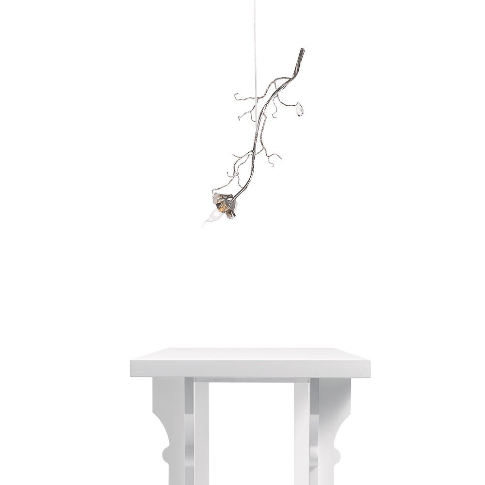 Brand van Egmond - La Vie En Rose Enkele Lichte Roos Hanglamp - KOOT