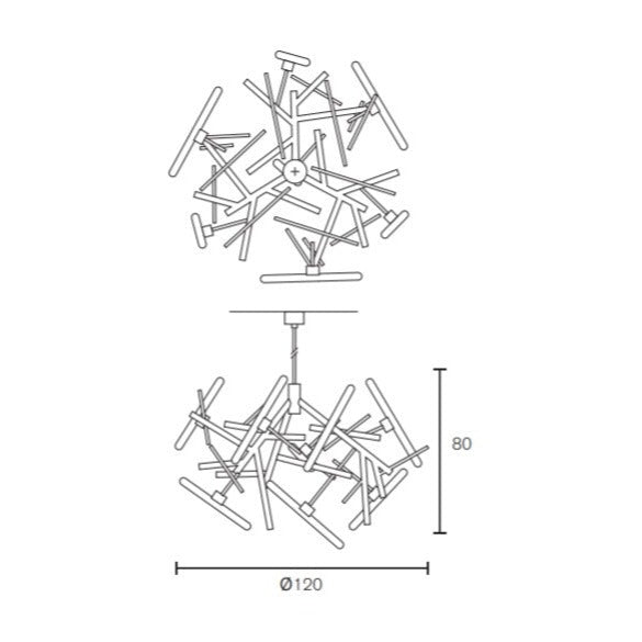 Brand van Egmond - Linea Ronde Hanglamp - KOOT