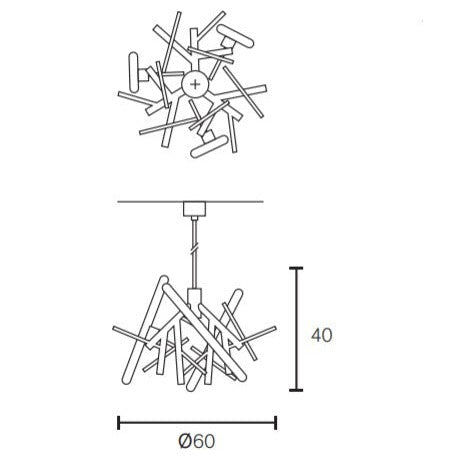 Brand van Egmond - Linea Ronde Hanglamp - KOOT