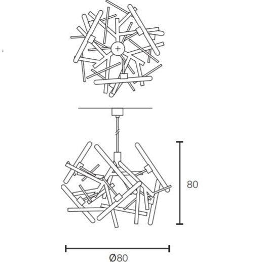 Brand van Egmond - Linea Ronde Hanglamp - KOOT
