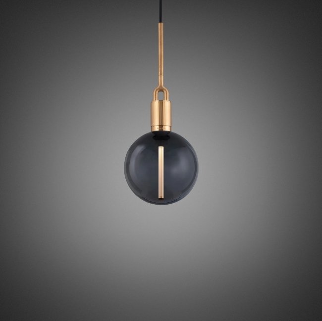 Buster and Punch - Forked Globe Medium Hanglamp gerookt - KOOT