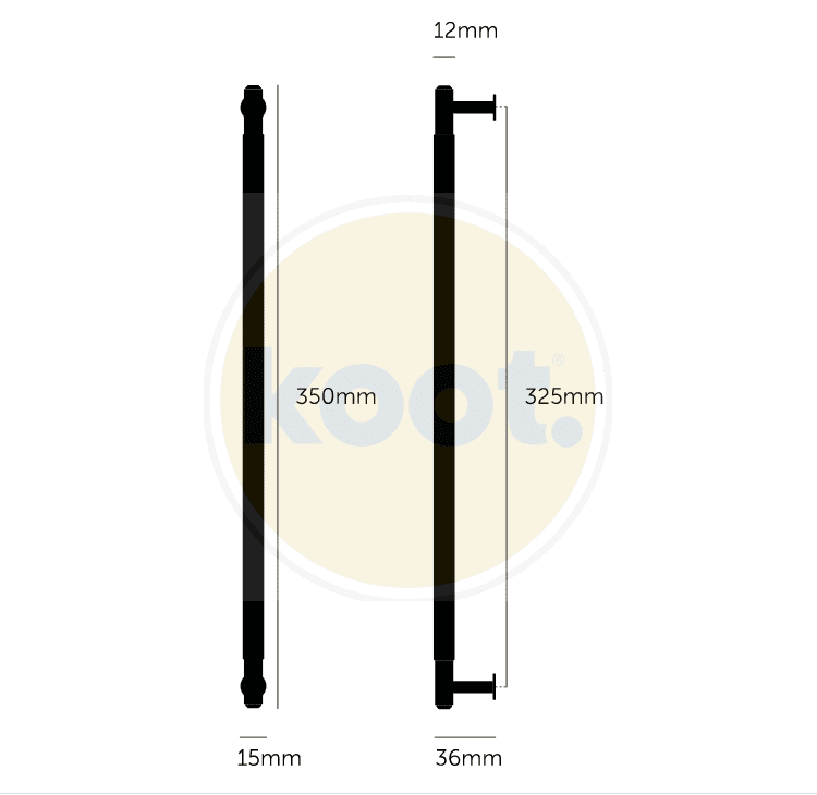 Buster and Punch - Pull Bar / Linear / Groot - KOOT