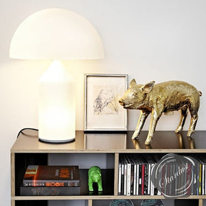 Oluce - Atollo Glass 236 tafellamp - KOOT