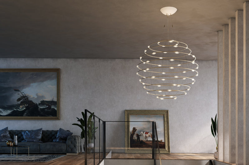 Catellani & Smith - 56 Petits Bijoux Hanglamp Wit / Messing - KOOT