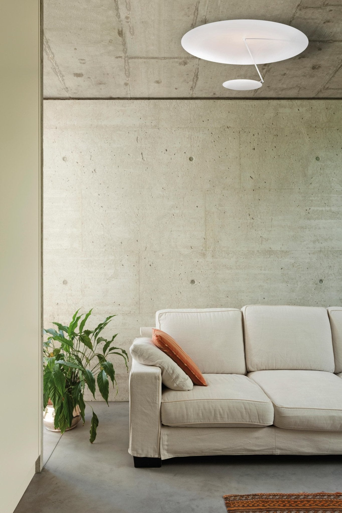 Catellani & Smith - Lederam C180 LED plafondlamp wit base - KOOT