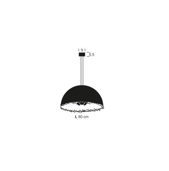 Catellani & Smith - Postkrisi 49 80cm hanglamp - KOOT