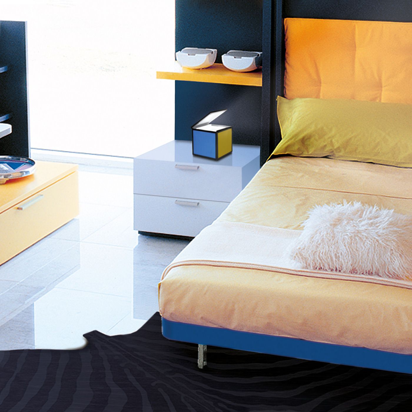 Cini & Nils - Cuboluce draadloze tafellamp - KOOT