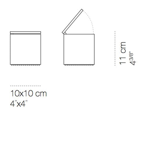Cini & Nils - Cuboluce LED tafellamp - KOOT