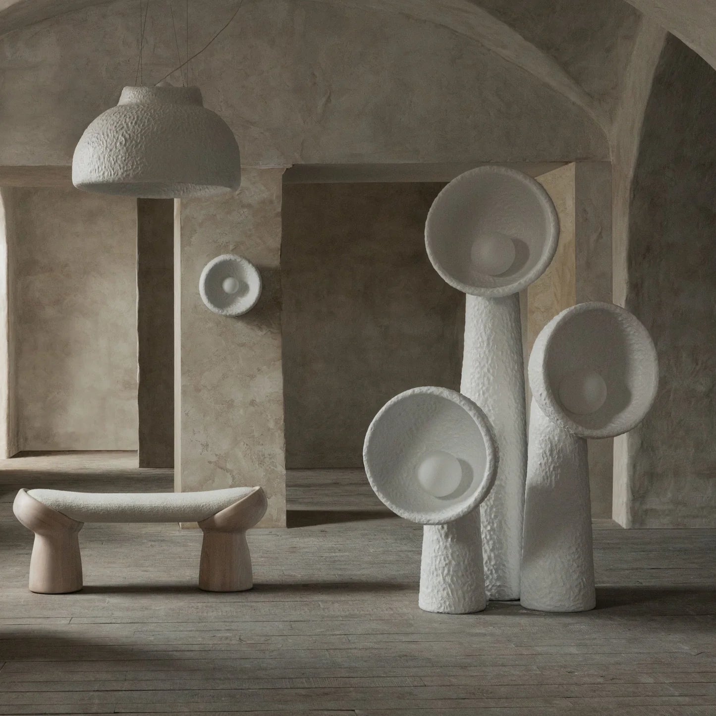 Faina - Soniah medium Vloerlamp - KOOT