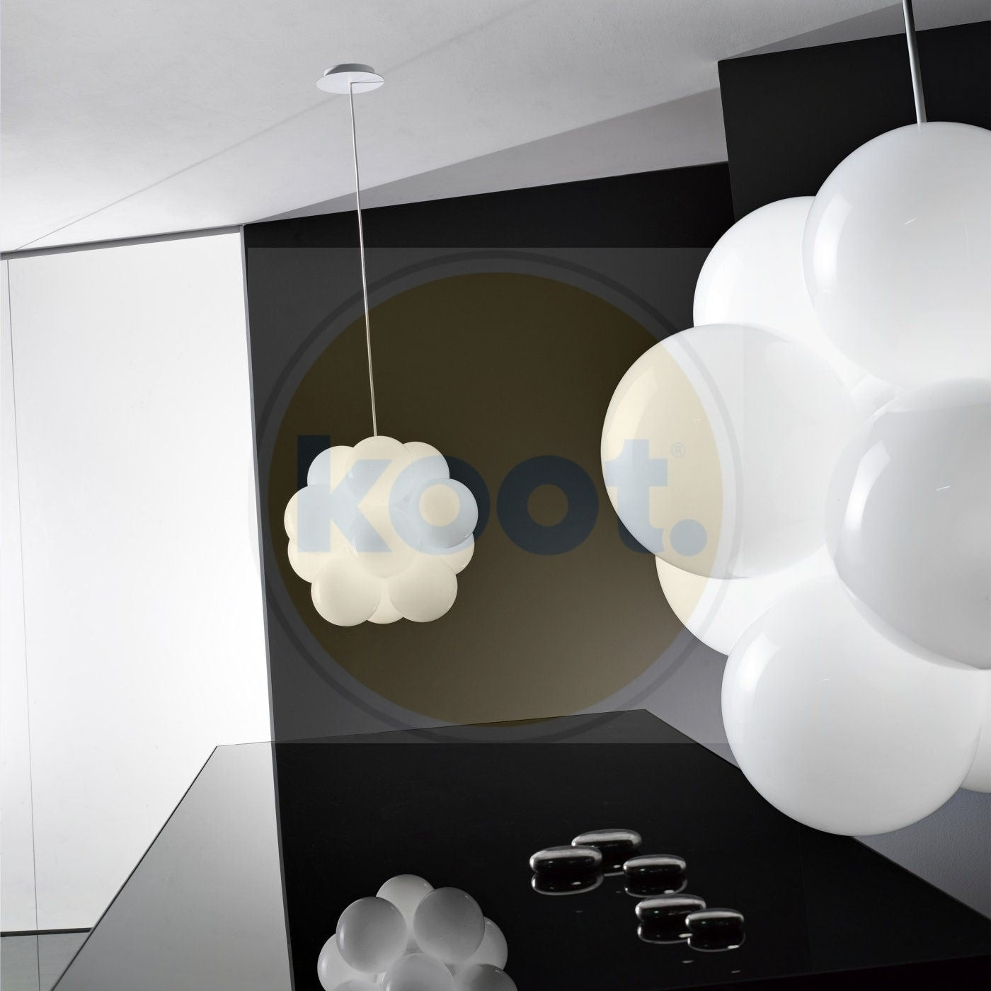 De Majo - Babol Plafondlamp wit - KOOT