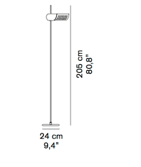 Oluce - Colombo vloerlamp - KOOT