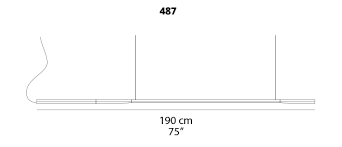 Oluce - Ilo 487 hanglamp - KOOT