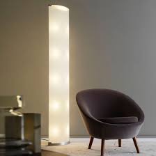 FontanaArte - Pirellone Big Nikkel / Wit Vloerlamp - KOOT