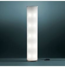 FontanaArte - Pirellone Big Nikkel / Wit Vloerlamp - KOOT