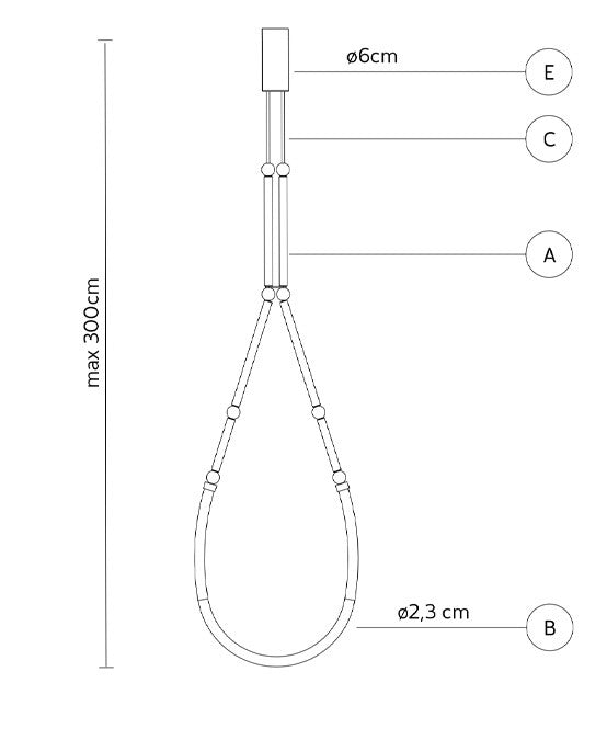 Karman - Leda Hanglamp - KOOT
