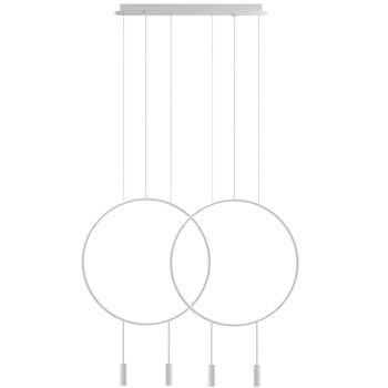 Estiluz - Revolta L73S.2D hanglamp Wit - KOOT