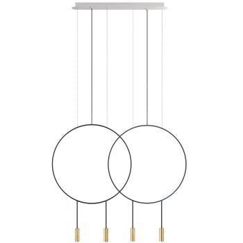 Estiluz - Revolta L73S.2D hanglamp Wit - KOOT
